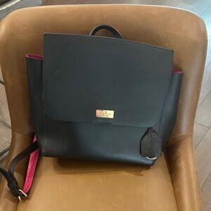 Kate Spade Black and Pink Backpack
